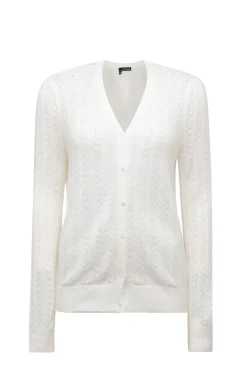 Zacht Vest Met Gebreid Patroon