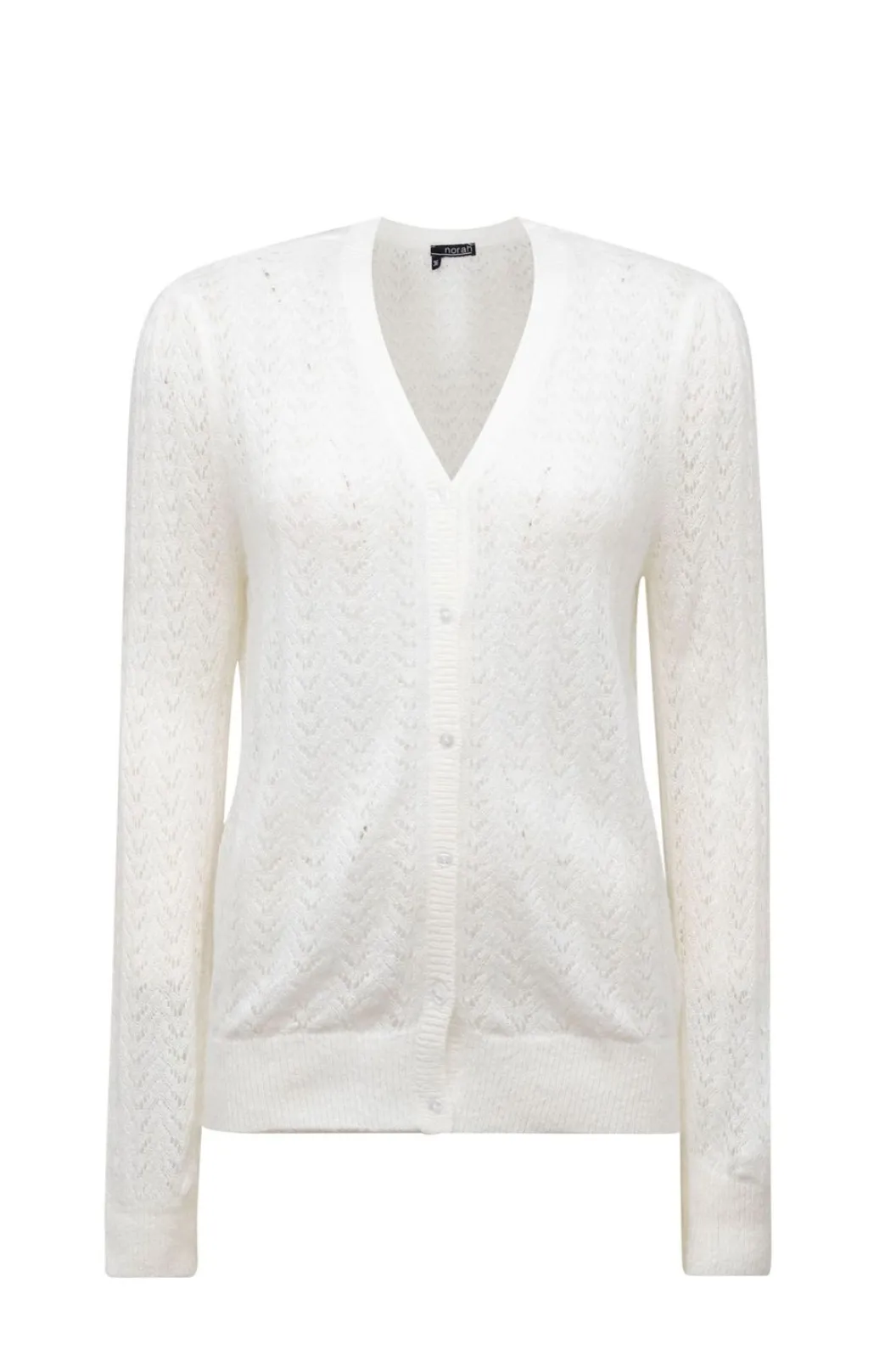 Zacht Vest Met Gebreid Patroon