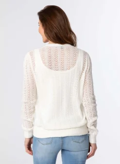 Zacht Vest Met Gebreid Patroon