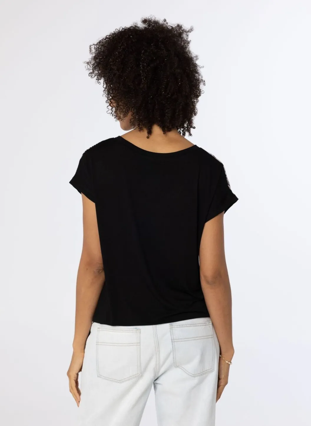 Zandkleurig Shirt Met Print