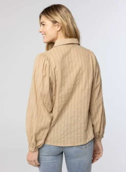 Zandkleurige Blouse