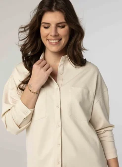 Zandkleurige Blouse